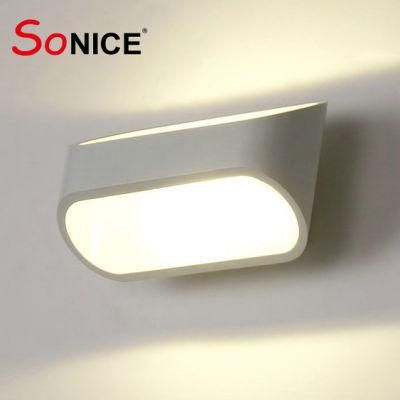 High Lumen Household Hotel Corridor Garden Die Casting Aluminium Trapezoidal LED Wall Light Interior