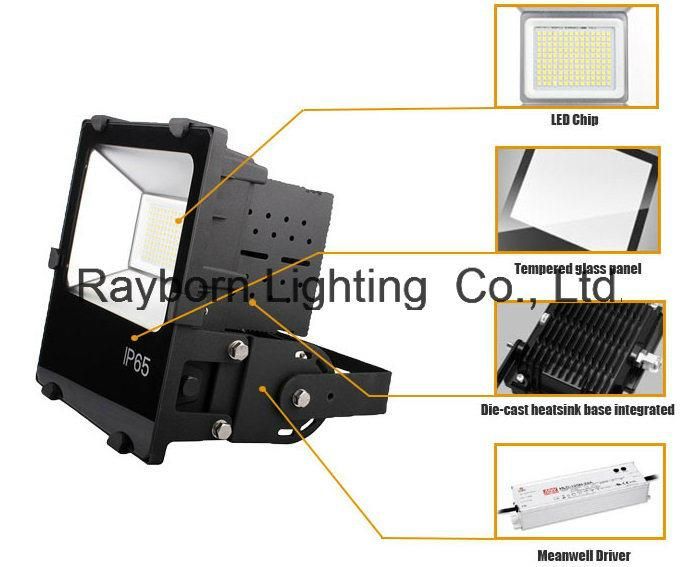 Tennis Court Field Flood Lighting Waterproof IP65 Outdoor LED Flood Lamp (RB-FLL-150WS2)