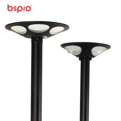 Bspro Outdoor Waterproof High Lumen Good Brightness Decoration Post Pillar Lamp LED Solar Garden Light