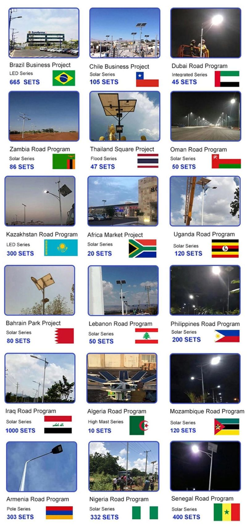 LED Street Light 30W 40W 60W 80W 100W 120W 150W 200W