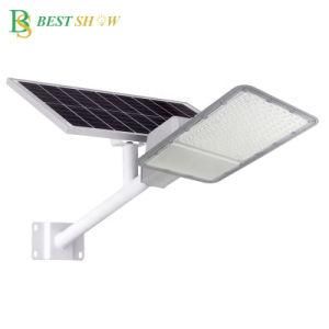 High Quality Waterproof IP65 Outdoor SMD 3030 Aluminium 100W LED Solar Street Light