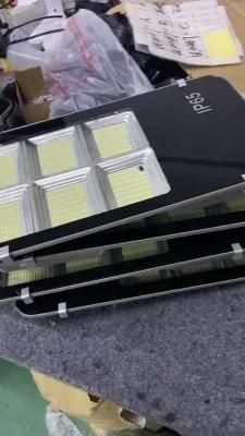 Ala IP65 and Pure White Color Temperature 100W LED Solar Street Light
