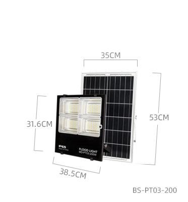 Bspro Supplier Hot Sale High Power Lights Outdoor Hot Sale High Quality 200W Solar LED Flood Light