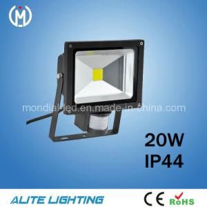 CE RoHS Epistar 20W Outdoor LED Sensor Flood Light