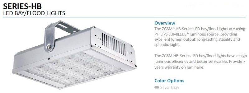 Long Operating Life 160W 200W 240W Industrial Flood LED Light