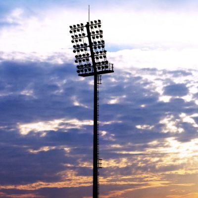 1500W 1200W 300W 400W Waterproof Outdoor Adjustable Solar LED Flood High Mast Lighting Light with Pole for Airport Sports Stadium