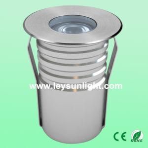 IP67 Waterproof 3W LED Underground Paving Light 85-265VAC 24VDC