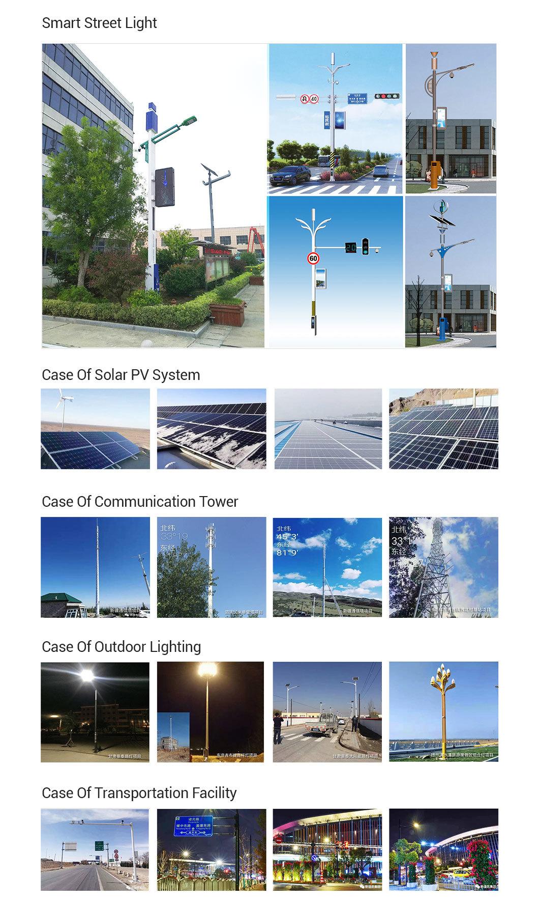 7.5m 30W Lithium Battety Solar Street Light