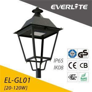 LED Outdoor Light Garden Lamp 110lm/W 60W LED Post Top Lantern