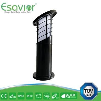 Esavior CE/RoHS Certified Solar Bollard/Lawn/Garden Light