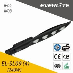 Everlite 240W COB LED Street Light with IP65 Ik08