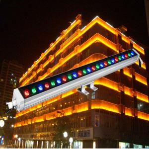 DMX 18*3W Waterproof Outdoor Colourful LED Wall Washer Linear Lighting