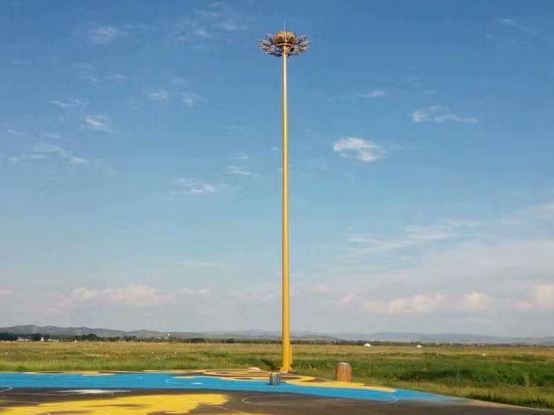 Best Price 25m 1000W High Mast Lighting Pole Tower