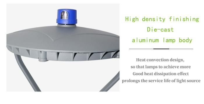 CE Garden Road Pole Lighting 150W LED Street Light