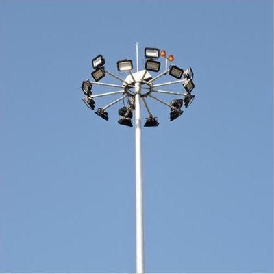 China Manufacturer High Mast Light with 15-40m Pole