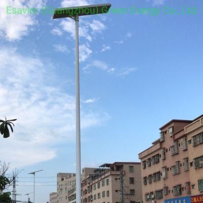 Esavior Innovative 60W 6000lm Integrated Solar LED Street Lights for Government Project &amp; Road Lighting Area Lighting
