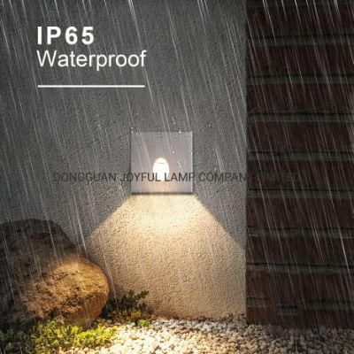 Mini Embedded Step Light IP65 Waterproof LED Outdoor Wall Light Landscape Lighting