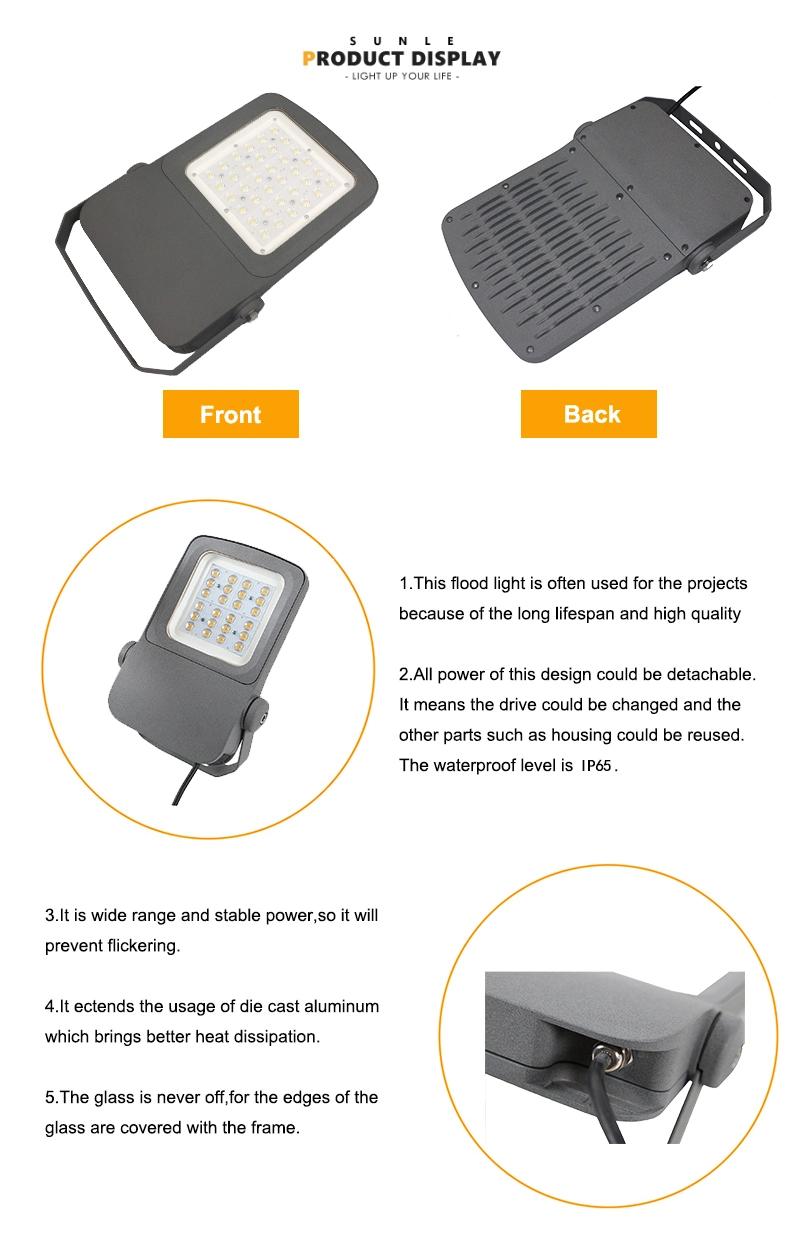 Multi-Functional 60W 7800lm High Quality LED Flood Lighting