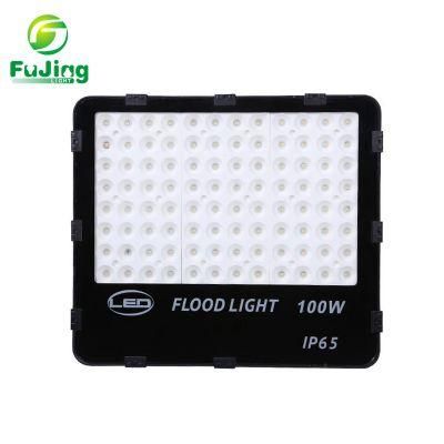 IP65 Outdoor Waterproof 50000hrs Life Span Die-Cast Aluminum 100W LED Flood Light