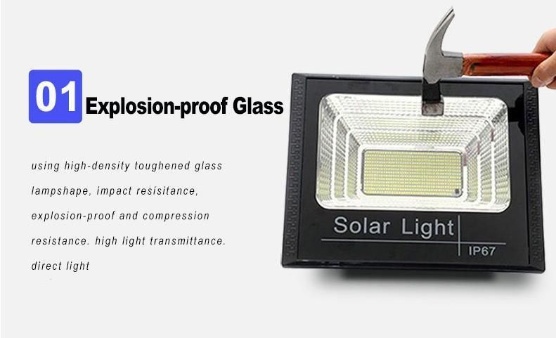 IP66 Waterproof Light Control Solar LED Flood Light