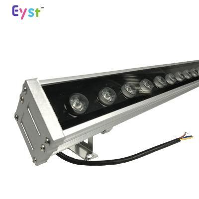 High Quanlity 18W LED Wall Washer Light RGB DMX512 Outdoor Lighting LED Projectors IP65