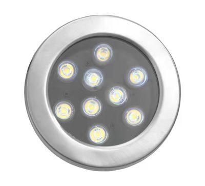 Waterproof 9W LED Light Undereweater LED Lights Outdoor Indoor Pool Underwater LED Light 12V for Fountain