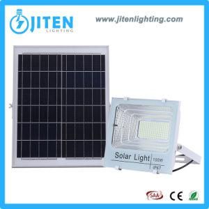 100W IP67 LED Solar Motion Sensor Pathway Flood Street Light with Remote Control