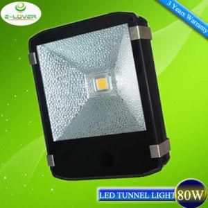 80W Meanwell Driver Bridgelux High Power LED Tunnel Light
