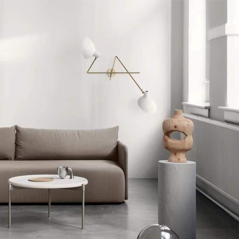 2022 Hot Selling Hardware Steerable Lamp Holder Wall Lights Room Lighting Furniture Decorative Wall Lamp