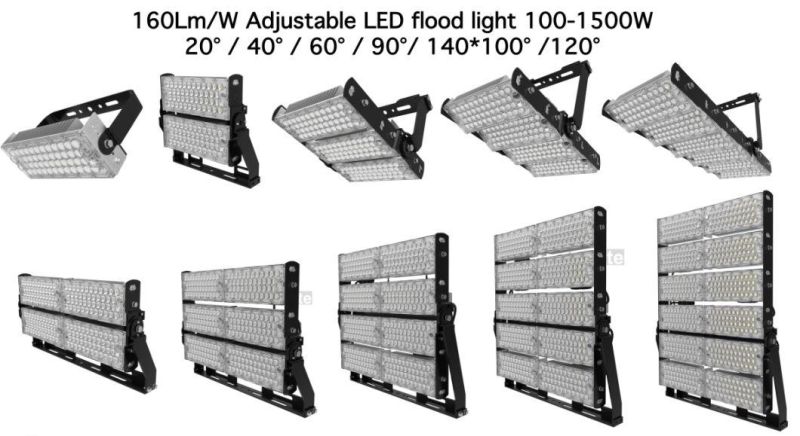 Outdoor 400W 500W Reflector LED Flood Light with Lampshade