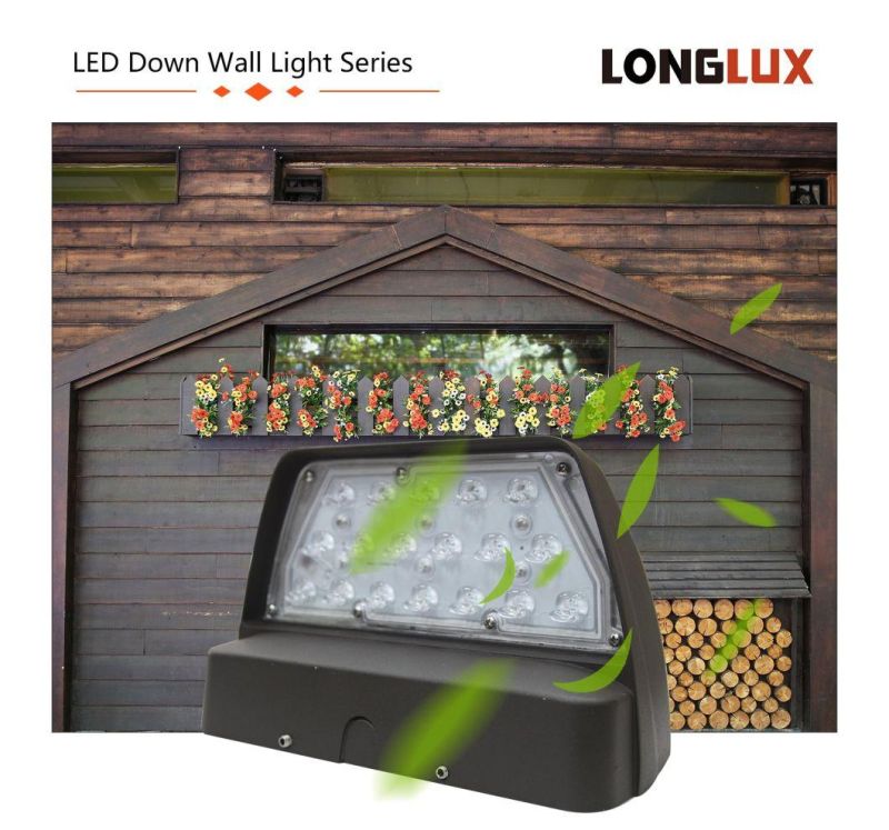 Aluminum 24W LED Outdoor Down Wall Pack Light with UL&Ce Certificate