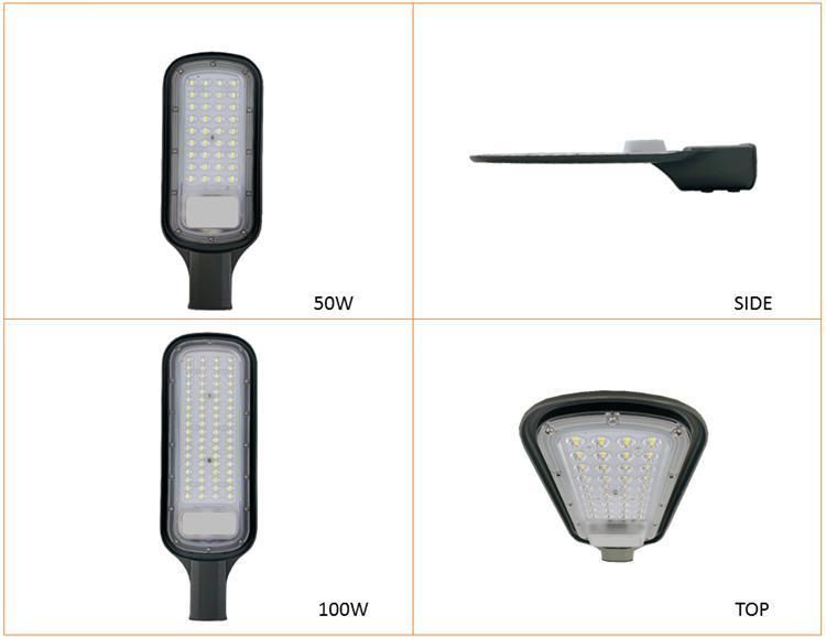 High Flood Resistance 50W LED Street Light for Urban Streets