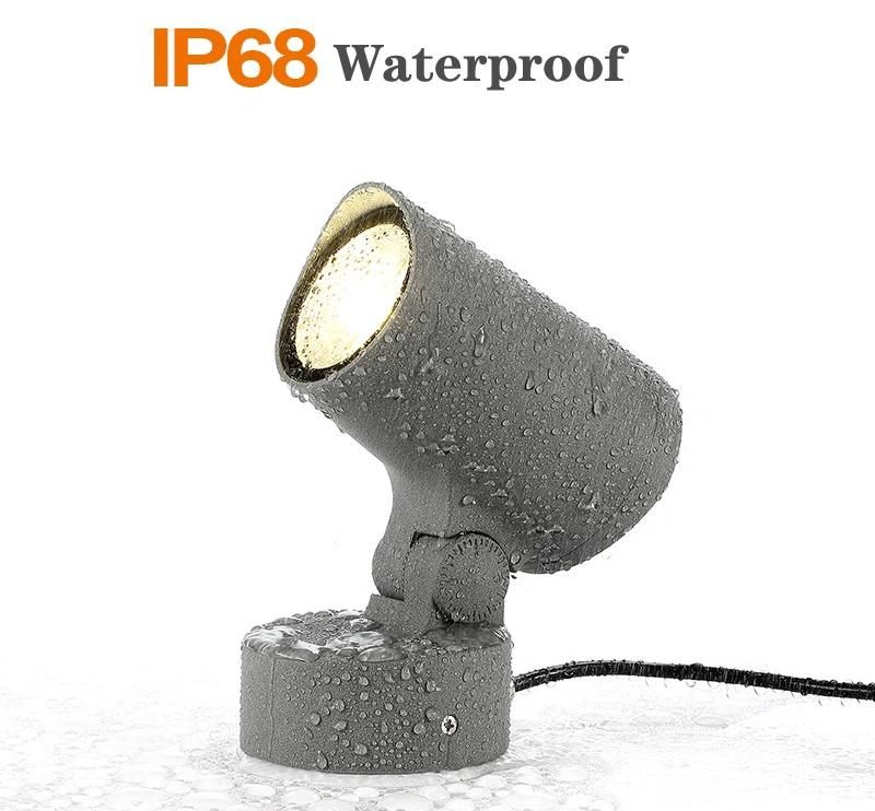 Popular New Style Waterproof 15W 30W Garden Yard Warm White COB Pathway Garden Spike Light LED