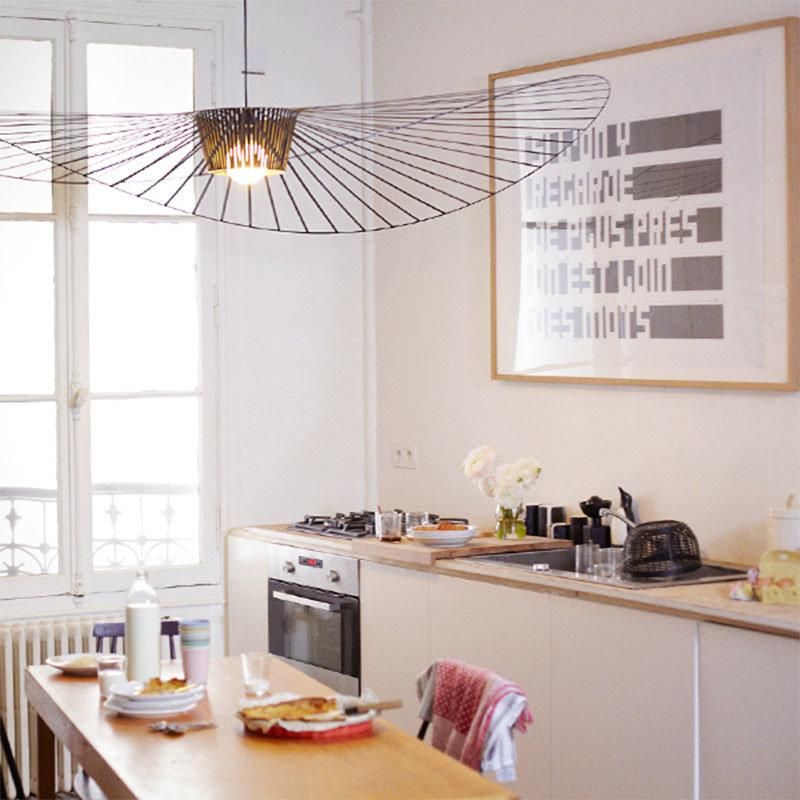2022 Metal Made Retro Dining Room Linea Modern Round Chandelier