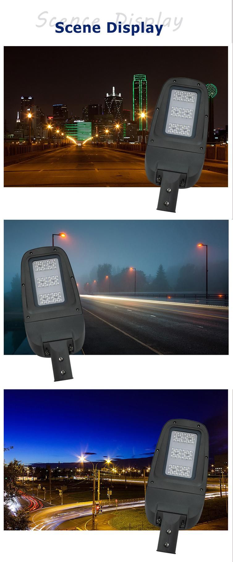 IP65 Outdoor Die Casting Aluminum 80W LED Street Light Housing