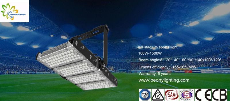 2019 High Pole LED Court Sport Light 100 Watt, IP68 LED Statium Flood Light 100W with 8 Years Warranty