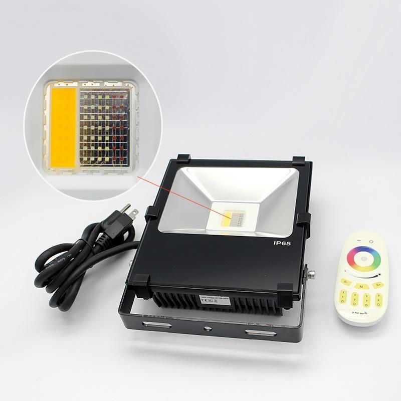 2019 Newest RGB 50W LED Flood Light, 5 Years Warranty RGB LED COB Flood Light