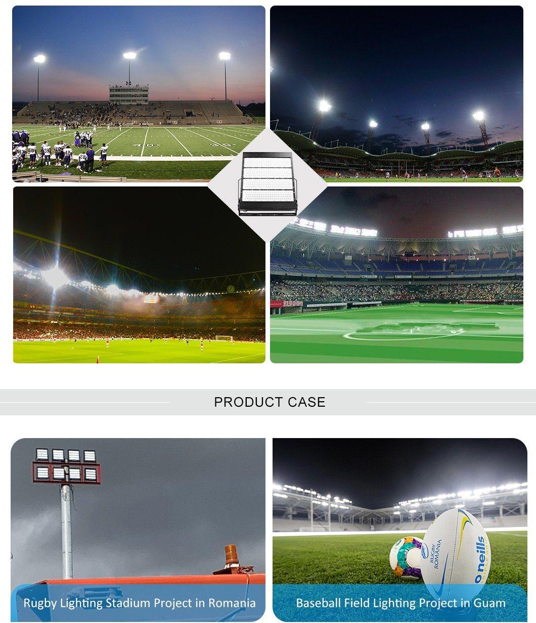 ETL Dlc Listed Stadium Lighting Floodlight 800W 1200W LED Stadium High Mast Light for Airport Stadium