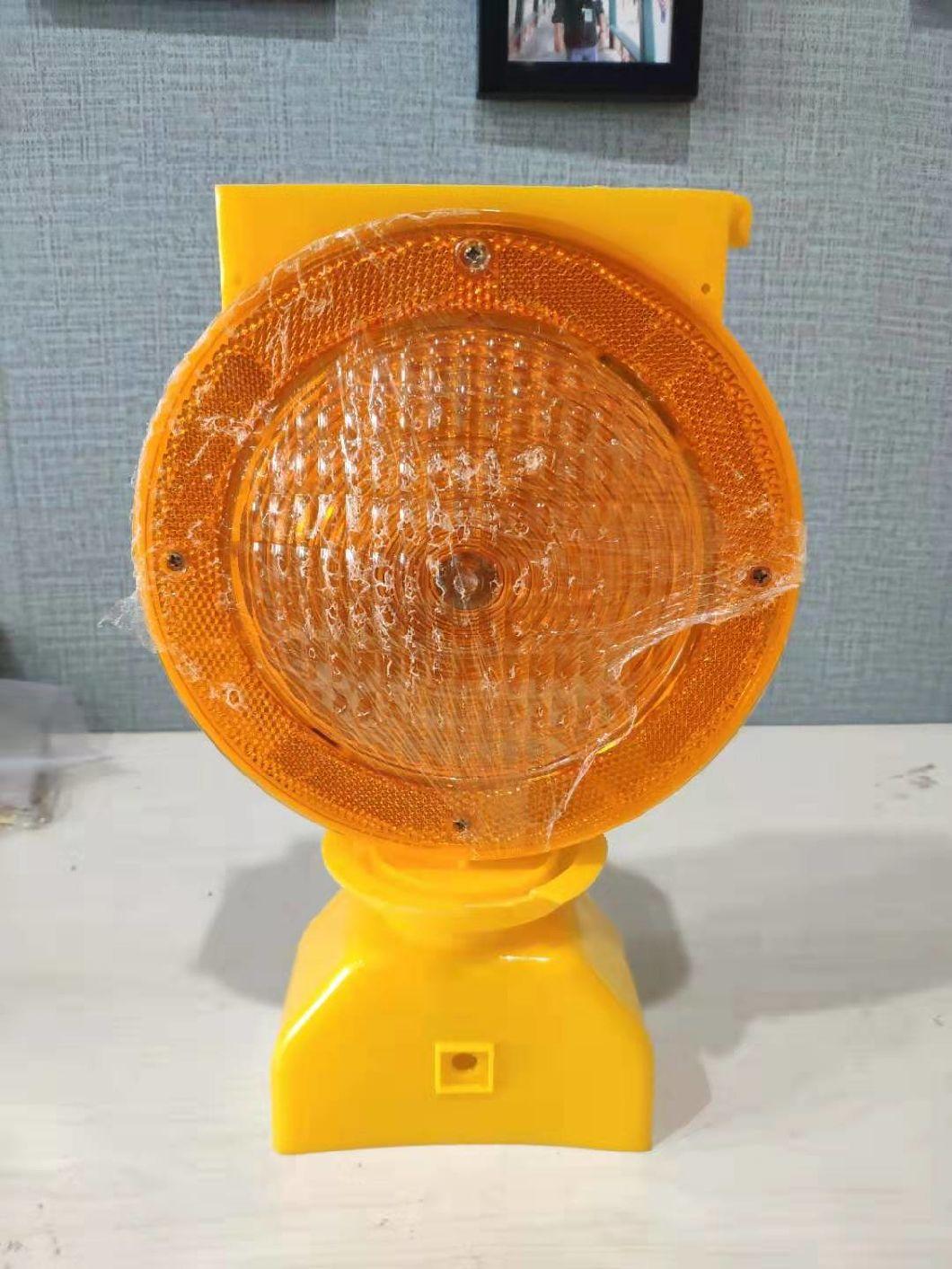 Traffic Block Emergency Solar LED Warning Barricade Lamp
