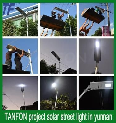 50W LED Solar Street Light One Design CE RoHS Certificate