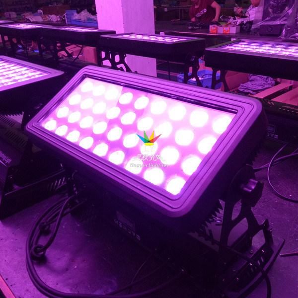 36X10W Outdoor Waterproof RGBW Wall Washer LED City Color Light
