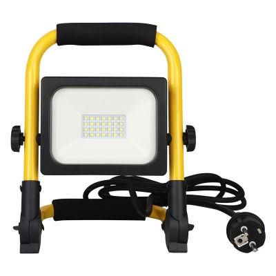 LED Flood Light 20W with Cable and Plug IP65 LED Flood Light Outdoor