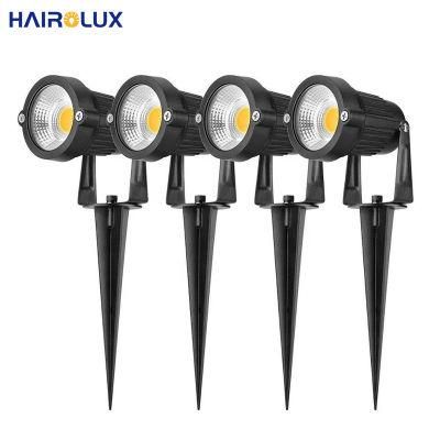 Hairolux 3W 5W IP65 Waterproof Garden Spot Light Spike LED Lawn Lamp Landscape Lighting