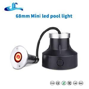 DC12V IP68 RGB 316ss Mini Recessed LED Swimming Pool Lamp