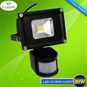 CE/RoHS IP65 Epistar Chips10W Floodlights for Sale with Sensor