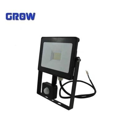 Chinese Factory of LED Floodlight with PIR Sensor 30W for Outdoor Lighting IP44