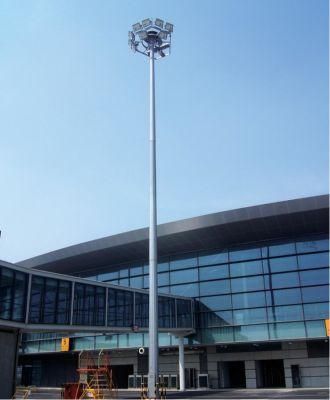 Ala Hot Sale Steel Round 700W High Mast Light with Pole Light for Outdoor Lighting 15m 20m 25m 30m