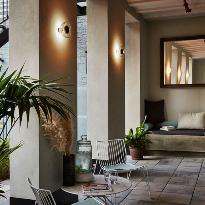 2022 Hot Sale Nordic Retro Glass Ceiling Lamp Glass Vertical Ceiling Pendant Light