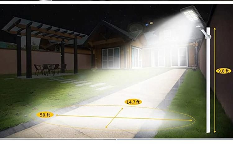 Super Bright PIR 200W LED Solar Street Light