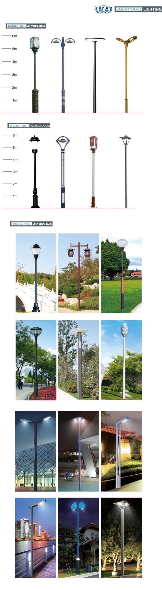 Ala High Quality 20W Street LED Lights Lighting Products Sensor Security Garden Light